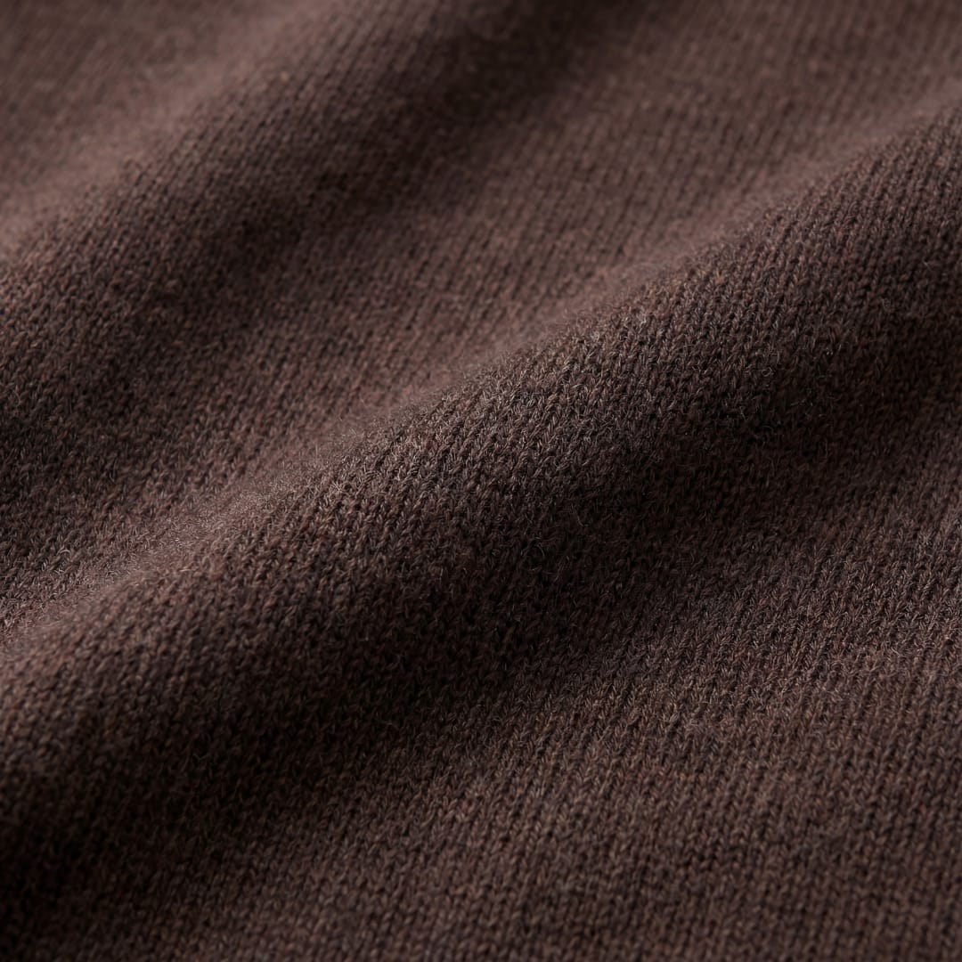 Herren Strickpullover Braun mit Stehkragen | Ingbert_5