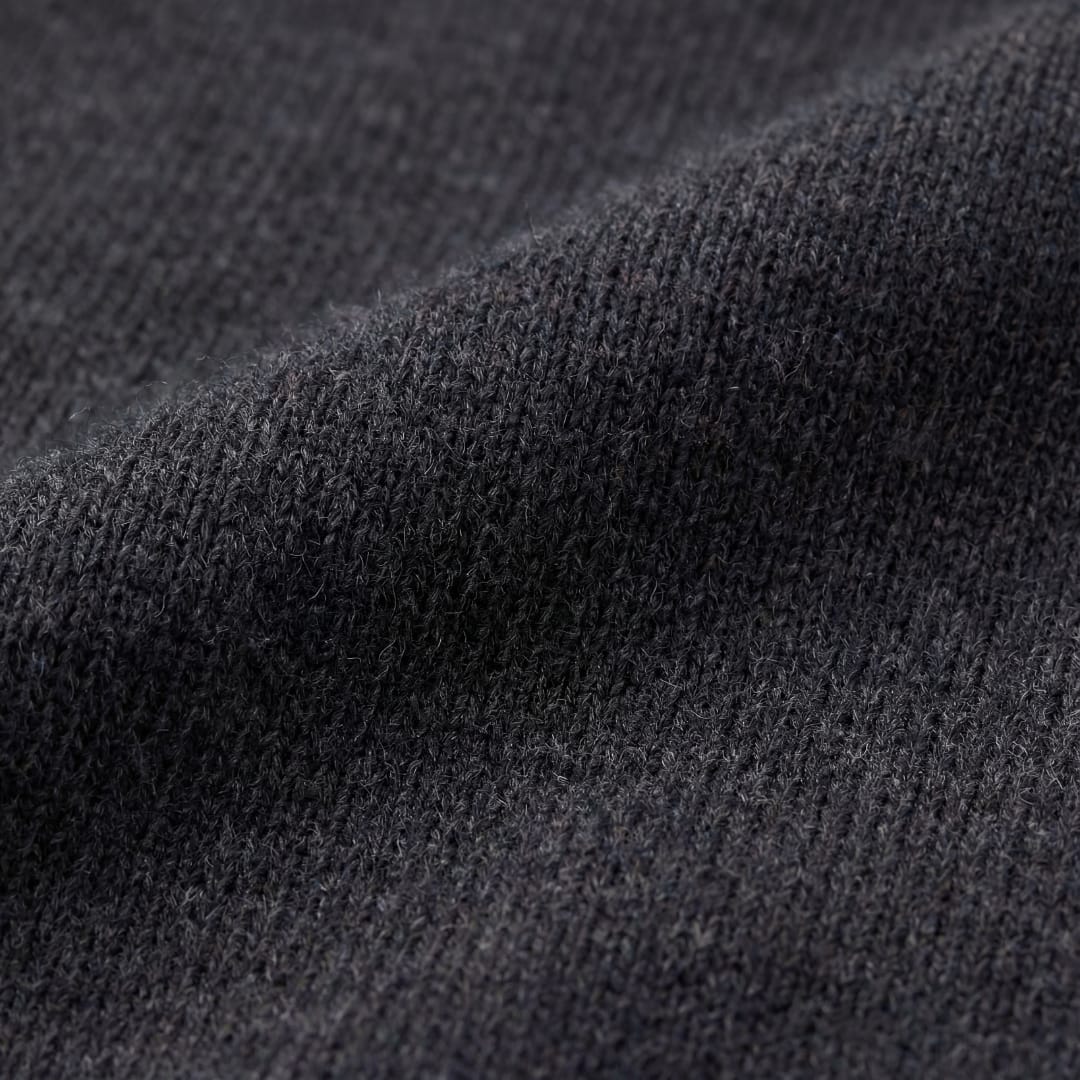 Herren Strickpoloshirt Langarm Anthrazit | Eckhard_5