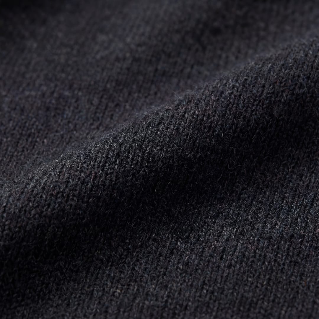 Herren Strickpullover Anthrazit mit Stehkragen | Jannik_5