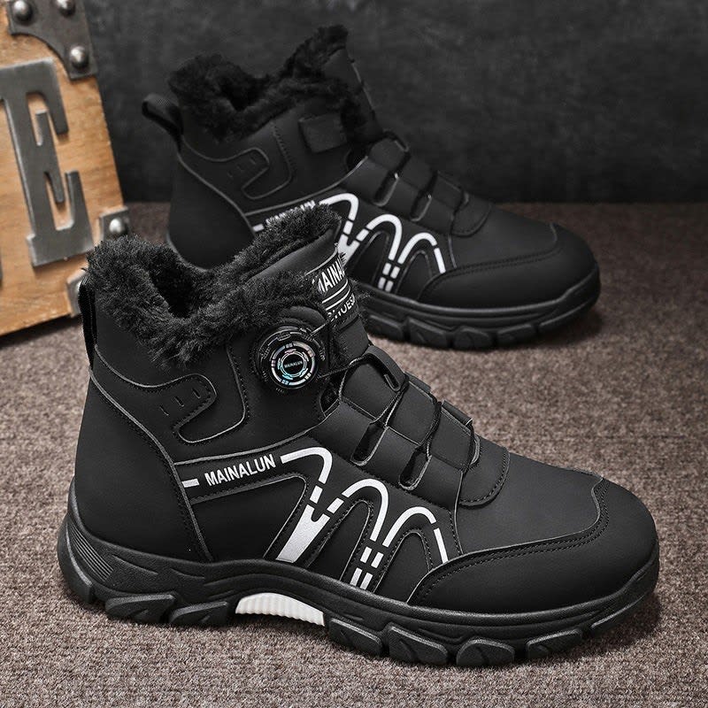 Herren Wasserdichte Winterschuhe mit Drehverschluss | Albert_7
