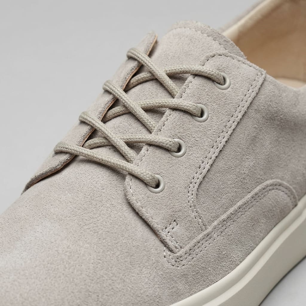 Herren Sneaker in Wildlederoptik mit Kontrastnaht | Ludolf_10