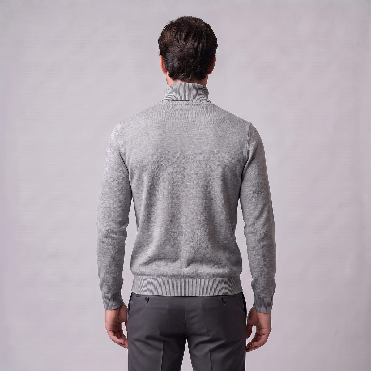 Herren Wollpullover mit Stehkragen | Severin_19