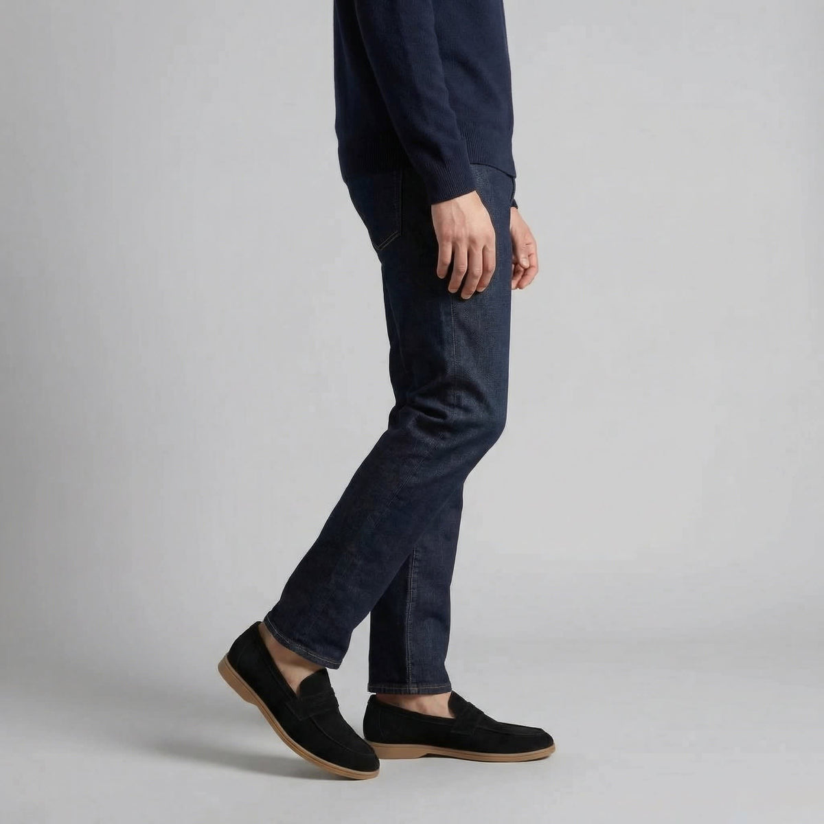 Herren Wildleder-Loafer mit Mokassinnaht | Hendrik_8