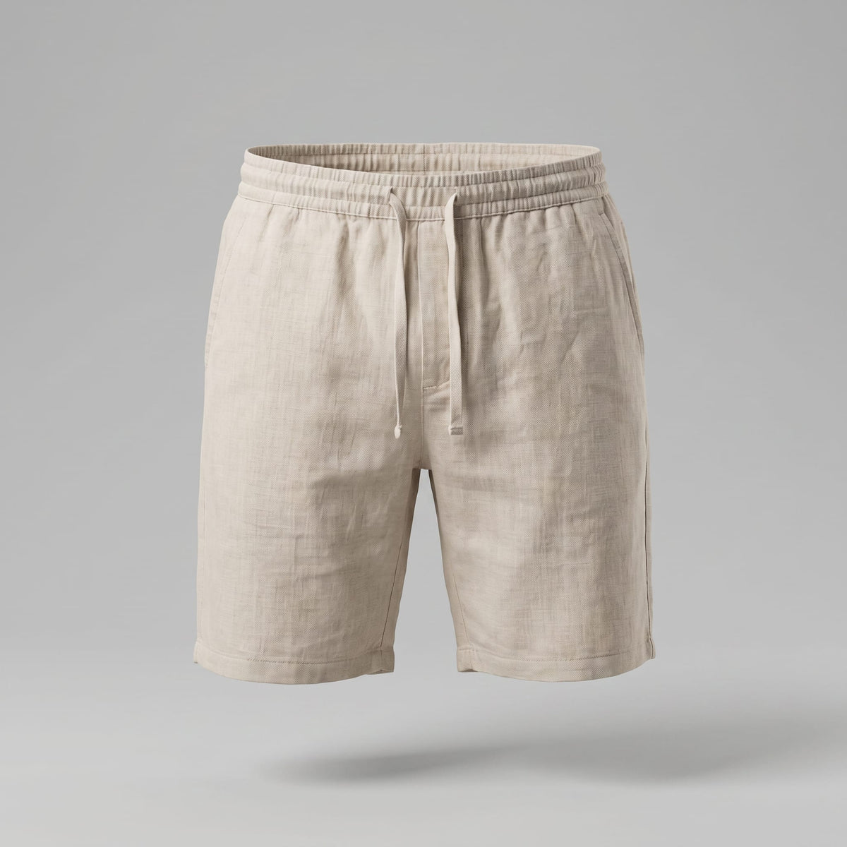 Herren Leinenshorts mit Kordelzug | Bernward_5