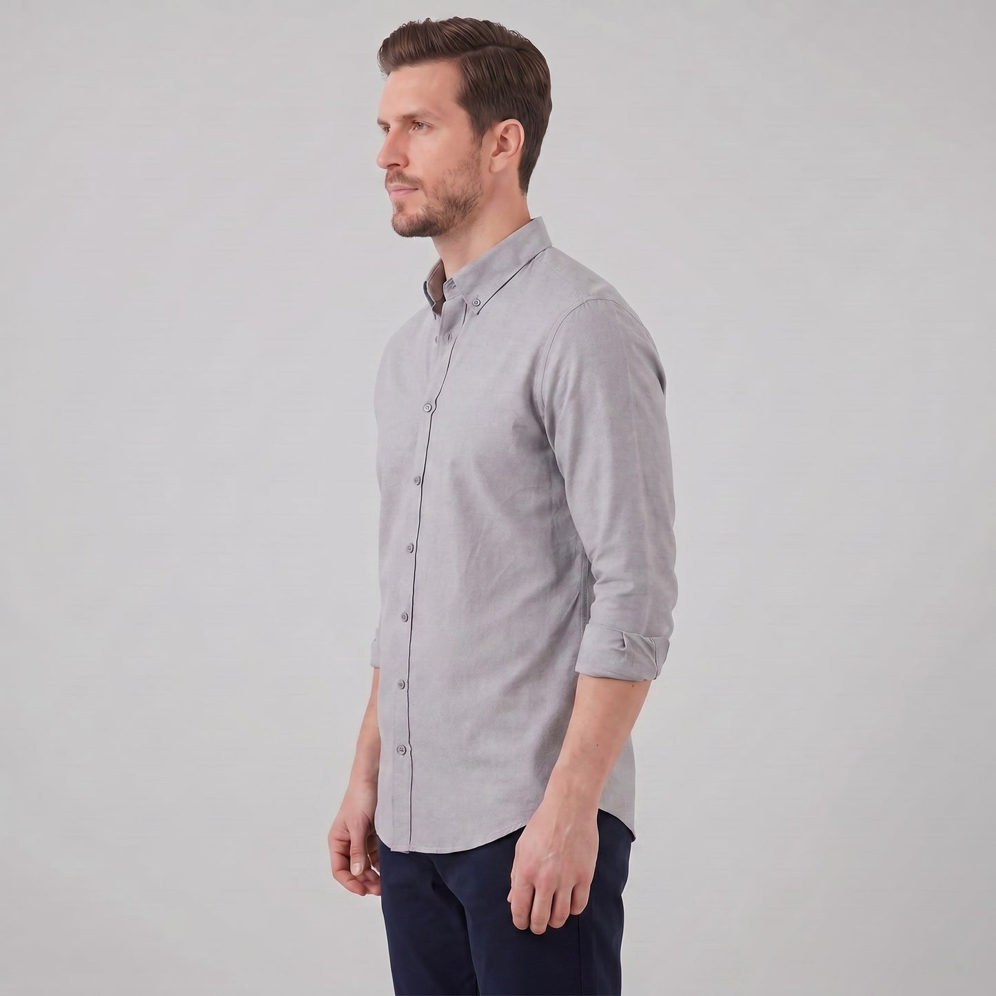 Herren Oxfordhemd Button-Down Regular Fit | Ingo_23