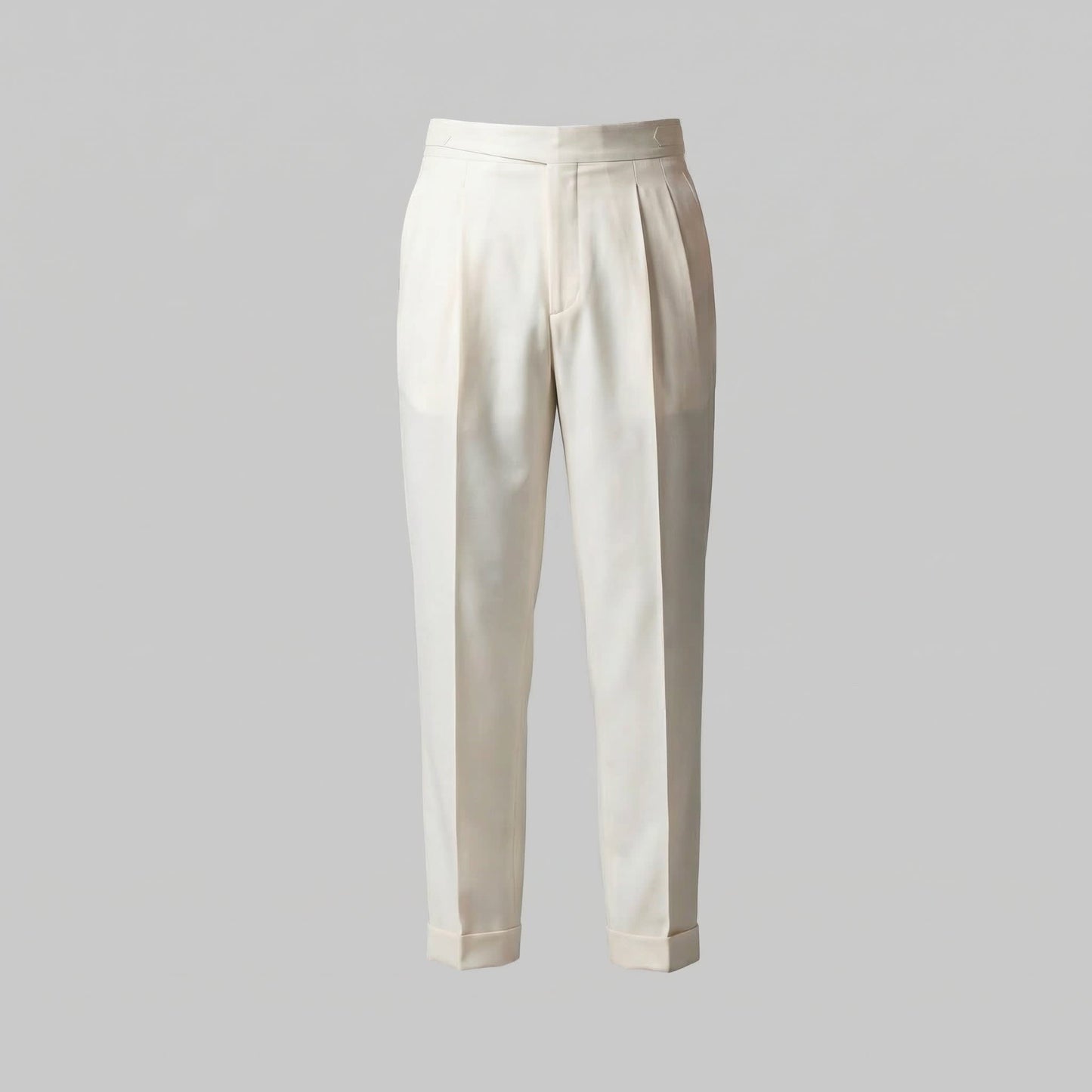 Herren Bundfaltenhose mit Umschlag | Matthes_19