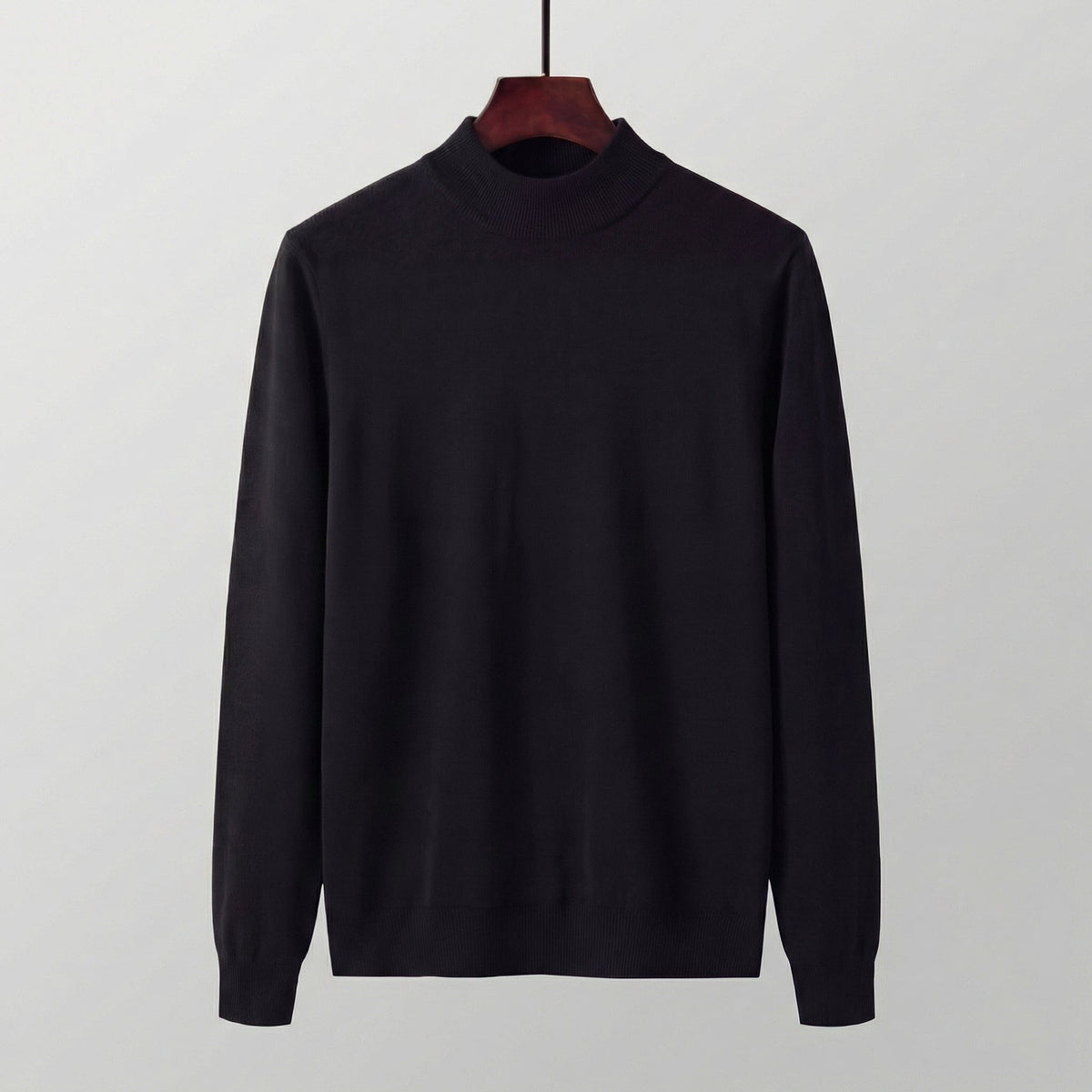 Herren Feinstrickpullover mit Stehkragen | Theo_10