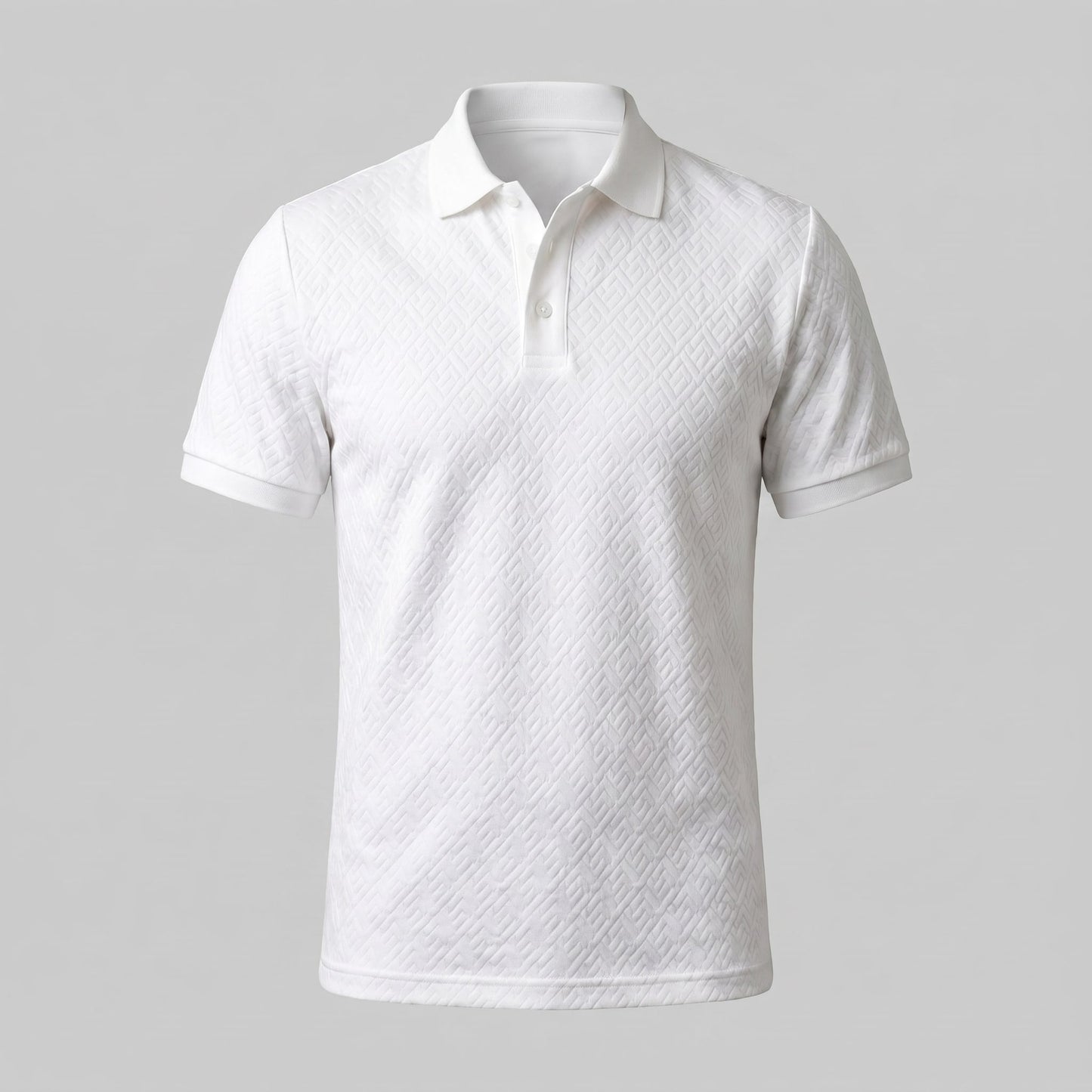 Herren Poloshirt mit Jacquard-Struktur | Rainer_5