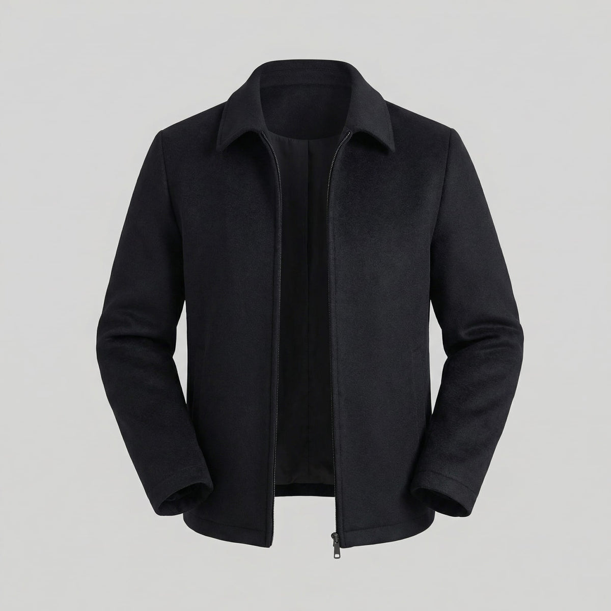 Herren Wolljacke mit Hemdkragen | Anselm_10