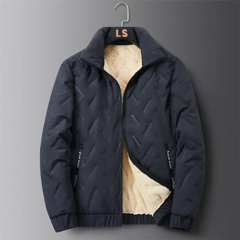 Herren Warme Winter-Ski-Pufferjacke mit Teddyfutter ideal für Wintersport | Bodo_7