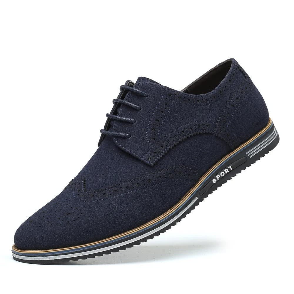 Herren Derby-Schnürschuhe in Wildlederoptik | Nikolai