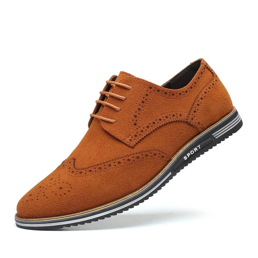 Herren Derby-Schnürschuhe in Wildlederoptik | Nikolai_5