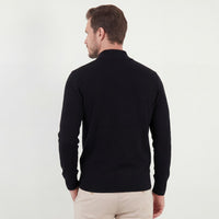 Herren Strickpullover Troyer mit Stehkragen | Humbert