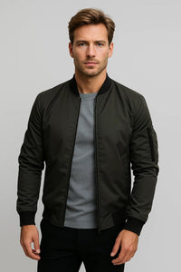 Herren Bomberjacke mit Ärmeltasche | Aaron