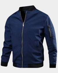 Herren Bomberjacke sportlich mit Ärmel-Zip | Jürgen