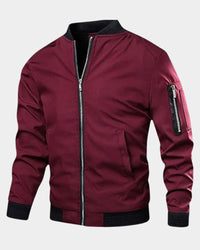 Herren Bomberjacke sportlich mit Ärmel-Zip | Jürgen