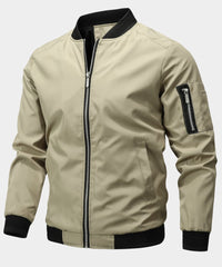 Herren Bomberjacke sportlich mit Ärmel-Zip | Jürgen
