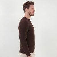 Herren Rippstrickpullover mit Raglanärmeln | Helmuth