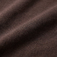 Herren Strickpullover Braun mit Stehkragen | Ingbert