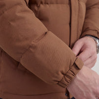 Herren Steppjacke mit Kapuze Braun | Bastian
