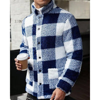 Herren Karojacke Teddy-Optik | Rainer