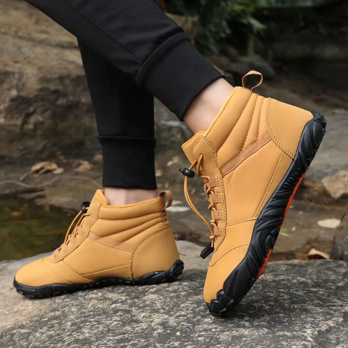 Herren Wasserdichte Winterschuhe im Barfuß-Design | Dieter