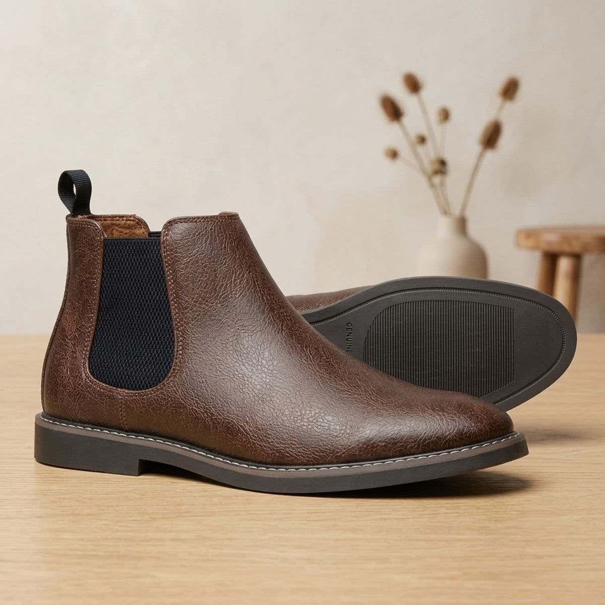 Herren Chelsea-Boots aus Vollnarbenleder | Arthur