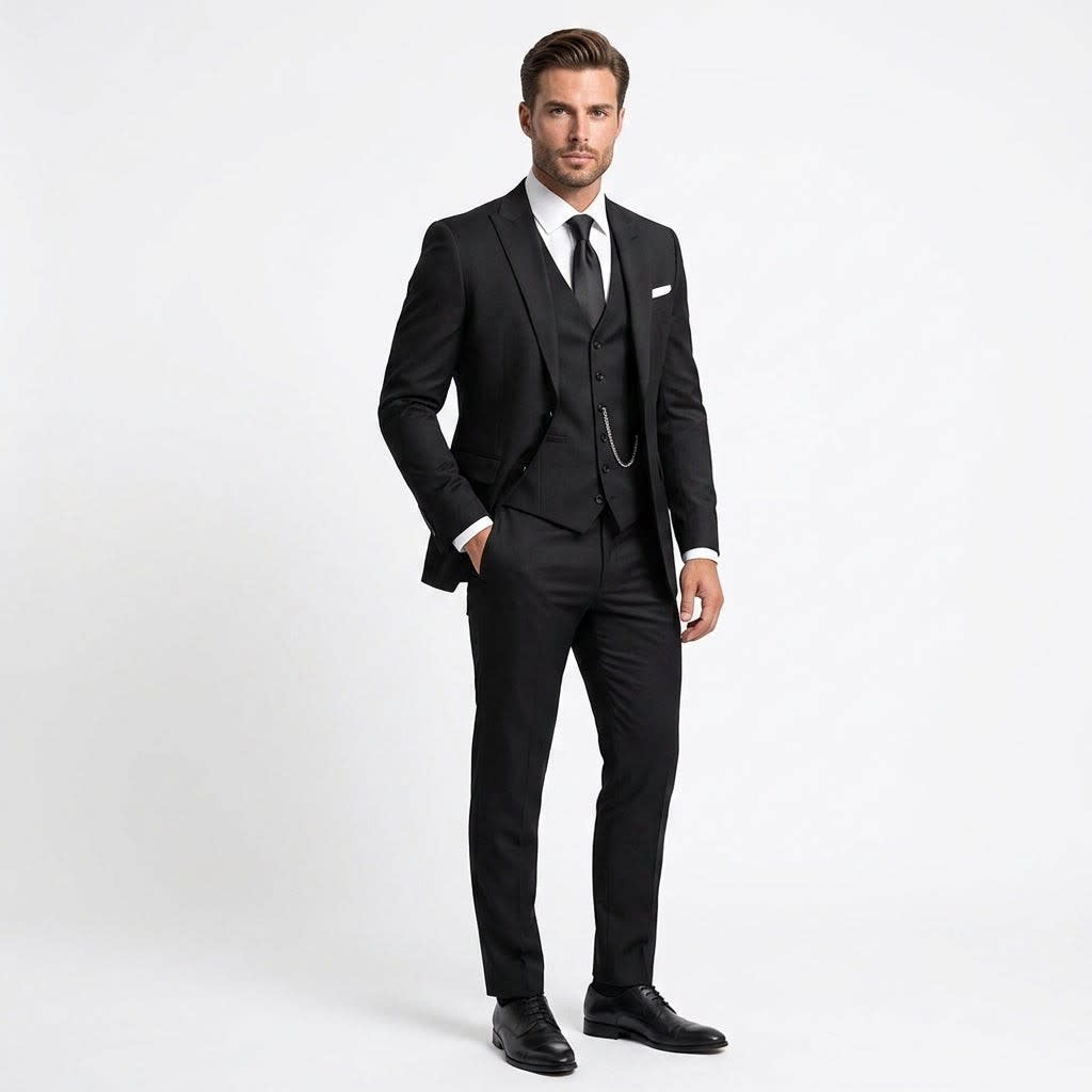 Herren Anzug Slim Fit Dreiteiler | Alexander_1