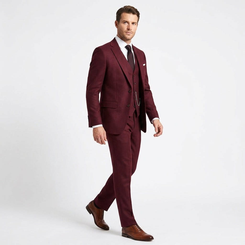 Herren Anzug Slim Fit Dreiteiler | Alexander