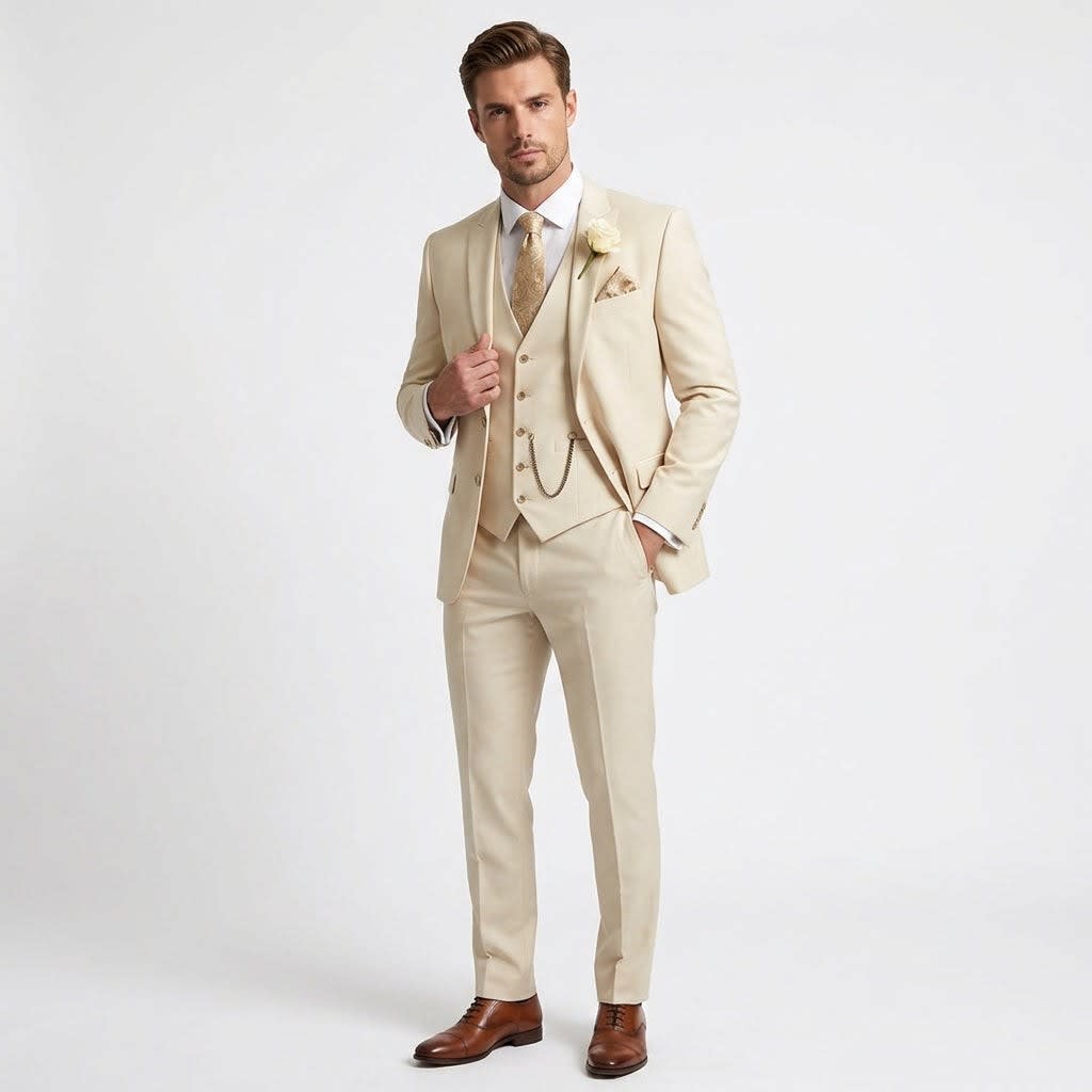 Herren Anzug Slim Fit Dreiteiler | Alexander
