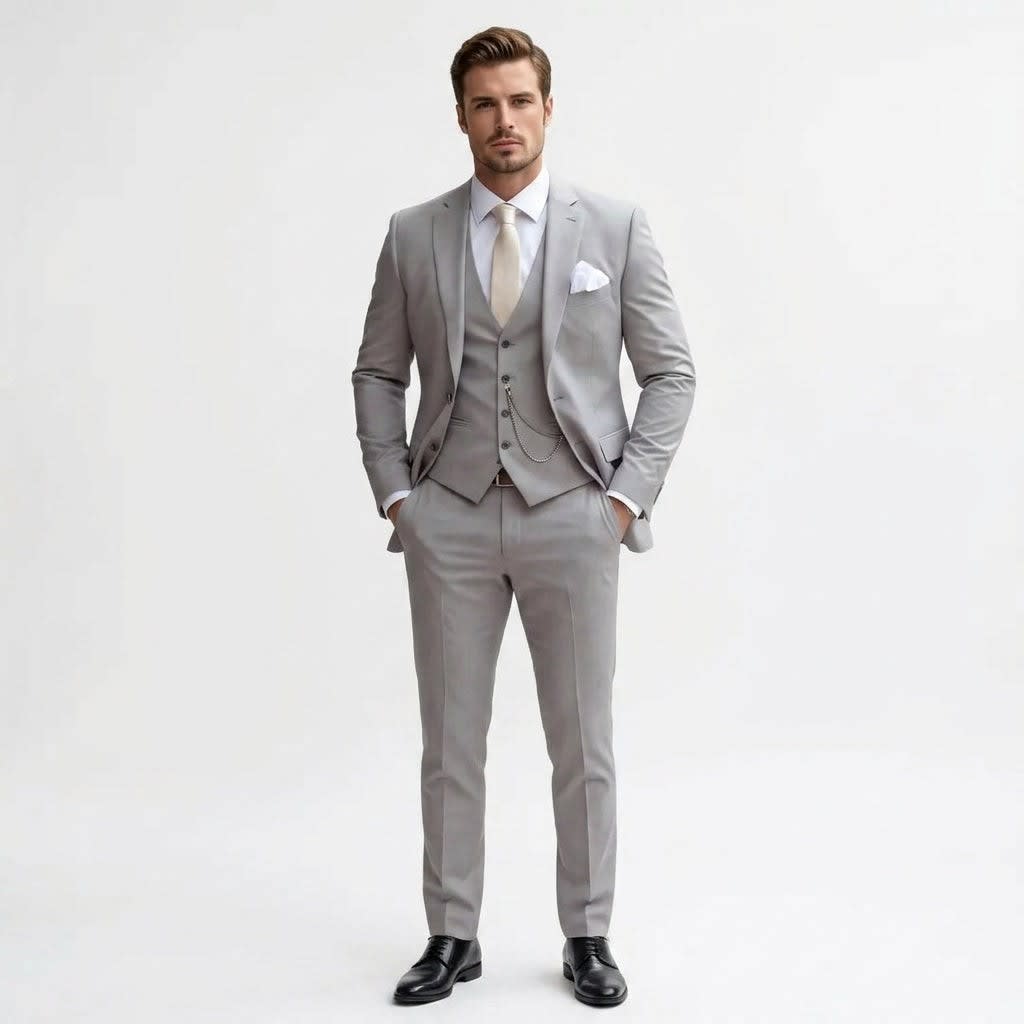 Herren Anzug Slim Fit Dreiteiler | Alexander