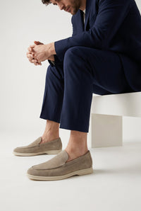 Herren Wildleder-Loafer mit Mokassinnaht | Harald