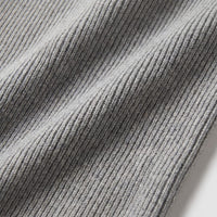 Herren Rippstrickpullover Melange mit Rundhalsausschnitt | Rudolf
