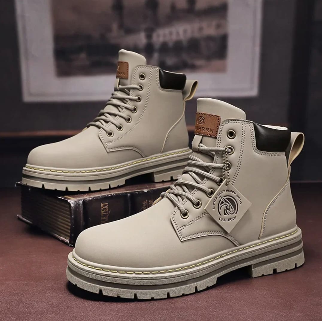Herren Schnürstiefel mit Profilsohle | Carsten