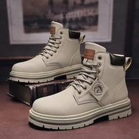 Herren Schnürstiefel mit Profilsohle | Carsten