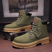 Herren Schnürstiefel mit Profilsohle | Carsten