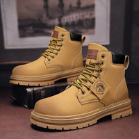 Herren Schnürstiefel mit Profilsohle | Carsten