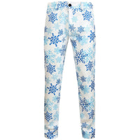 Herren Weihnachtshose Slim Fit mit Weihnachtsmann-Print | Dominik