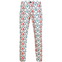 Herren Weihnachtshose Slim Fit mit Weihnachtsmann-Print | Dominik