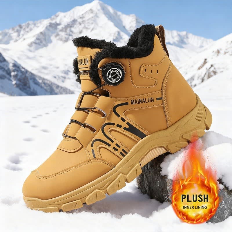 Herren Wasserdichte Winterschuhe mit Drehverschluss | Albert