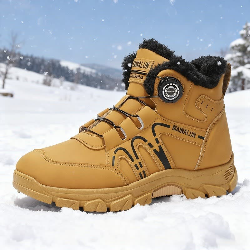 Herren Wasserdichte Winterschuhe mit Drehverschluss | Albert_3