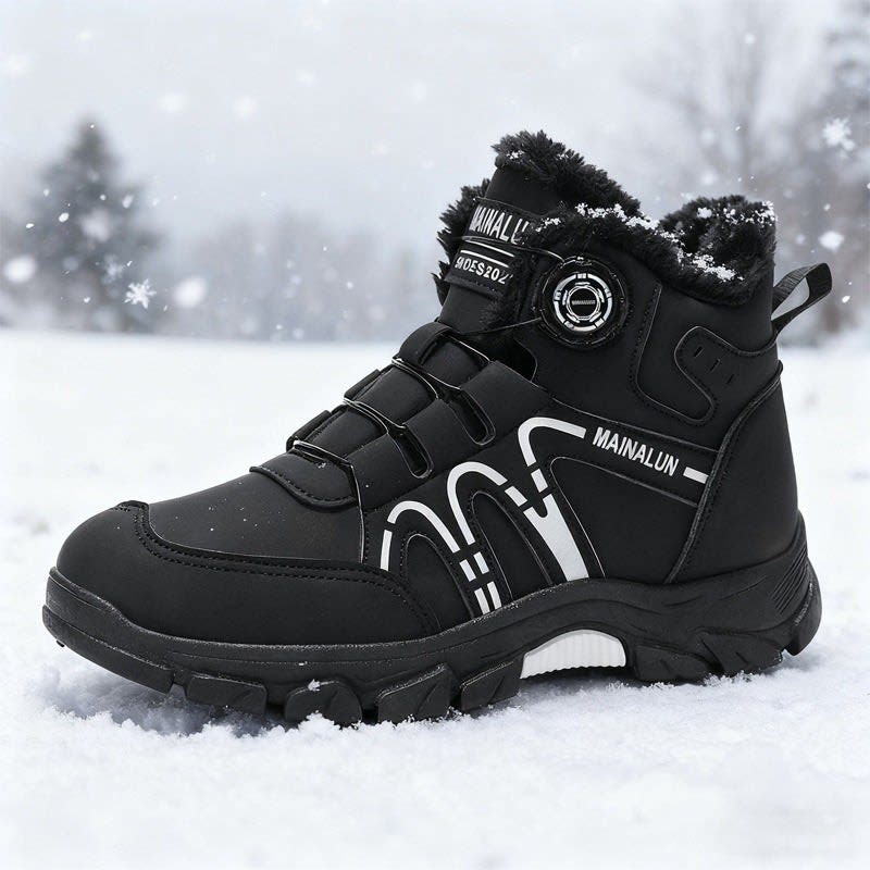 Herren Wasserdichte Winterschuhe mit Drehverschluss | Albert_4