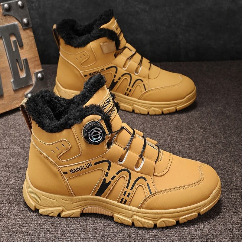 Herren Wasserdichte Winterschuhe mit Drehverschluss | Albert_6