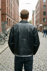 Herren Blouson in Lederoptik mit Reißverschluss | Hannes