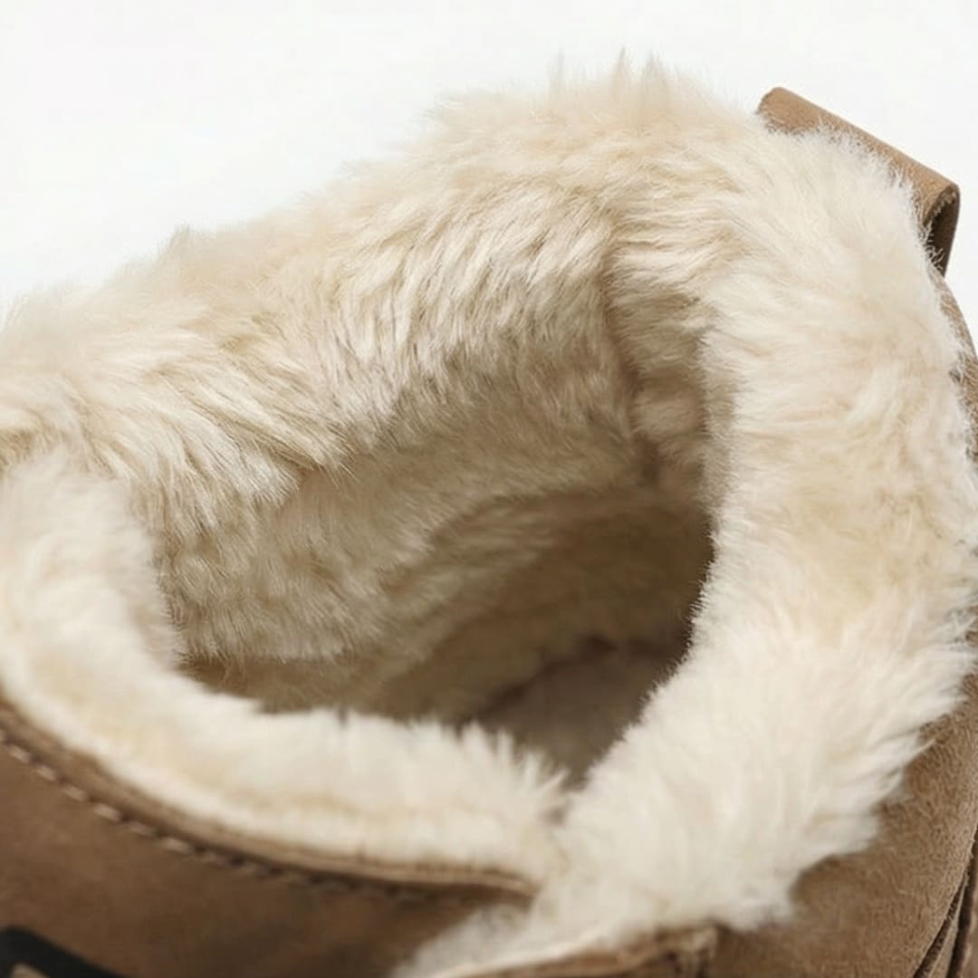 Herren Fellgefütterte Winterschuhe mit Stahlkappe | Felix
