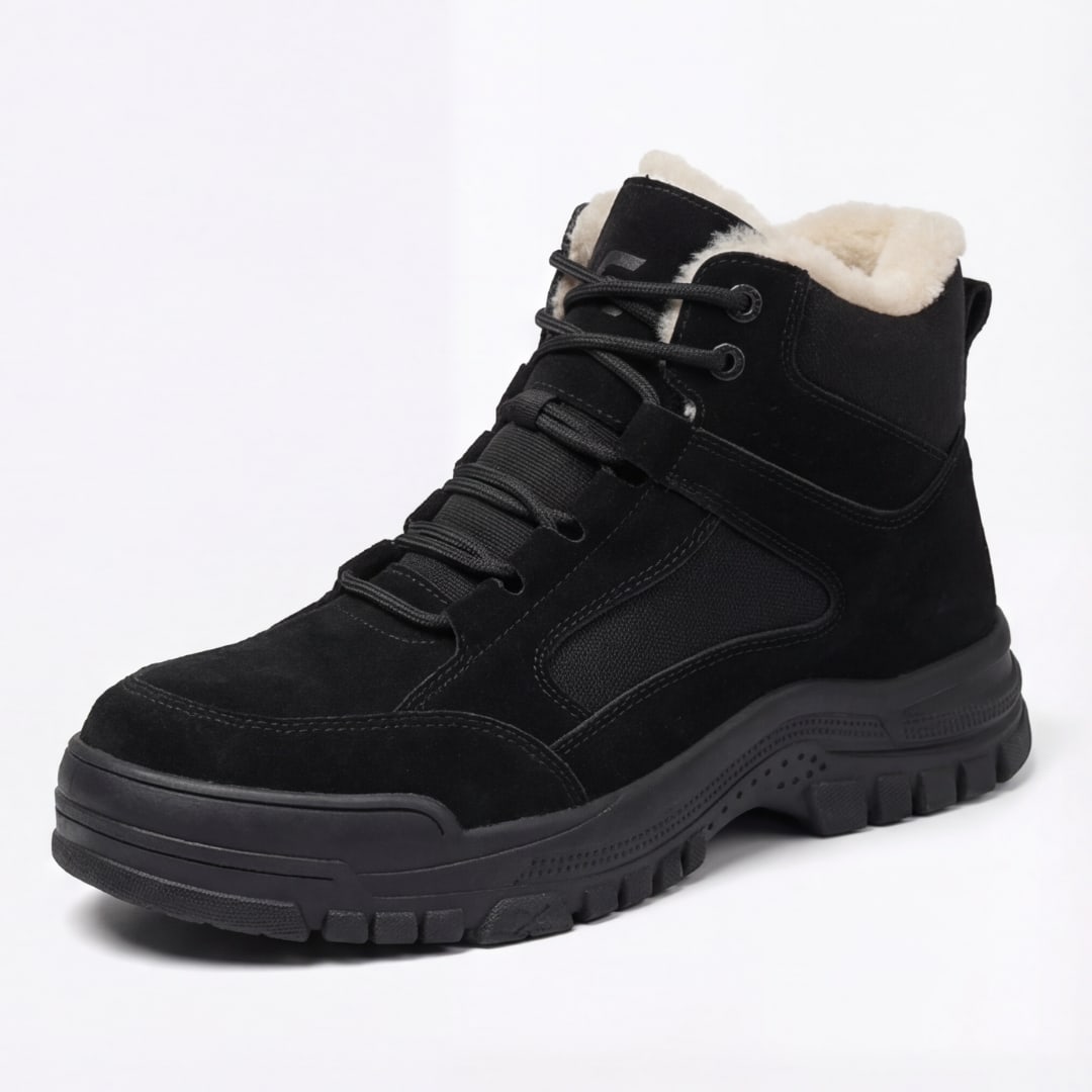 Herren Fellgefütterte Winterschuhe mit Stahlkappe | Felix