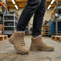 Herren Fellgefütterte Winterschuhe mit Stahlkappe | Felix