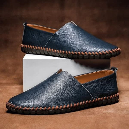 Herren Loafer in Lederoptik mit Kontrastnaht | Thomas_1