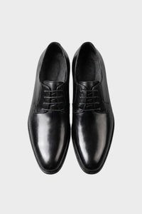 Herren Lederschuhe mit Schnürung und glatter Kappe | Clemens