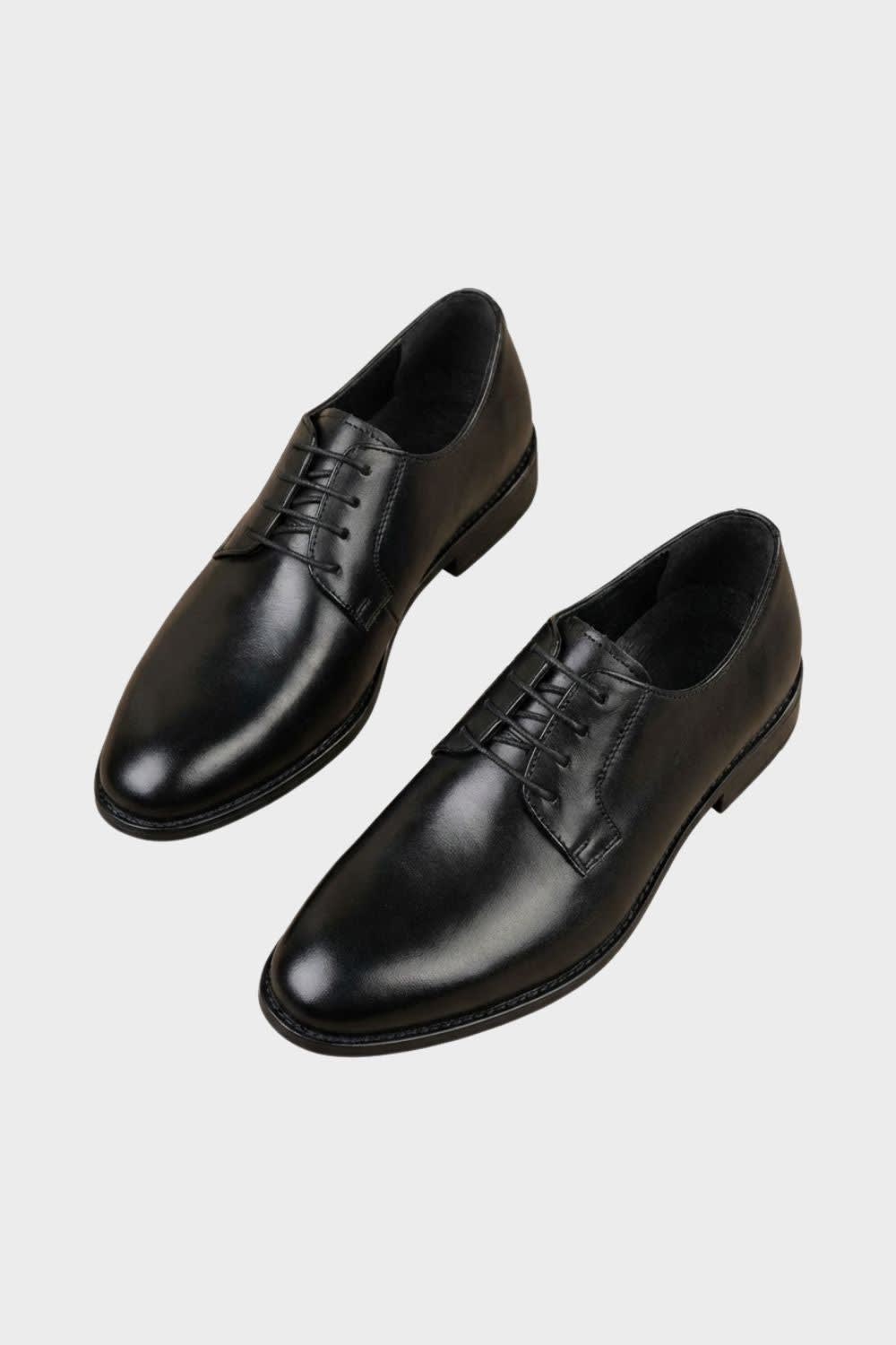 Herren Lederschuhe mit Schnürung und glatter Kappe | Clemens_2